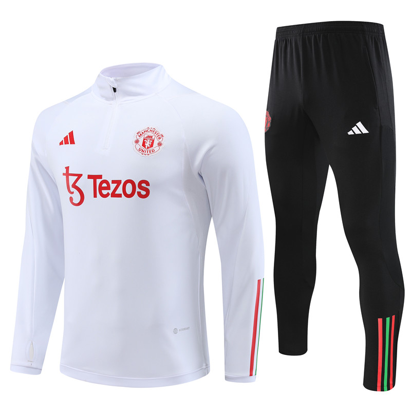 23-24 Manchester United White Training suit